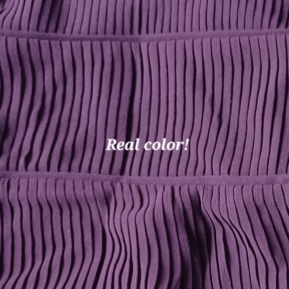 Banana Republic Dress Petite Size 6 Color Plum burgandy - Picture 9 of 14